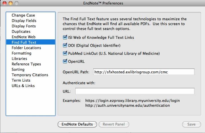 Download EndNote X2 Full Text