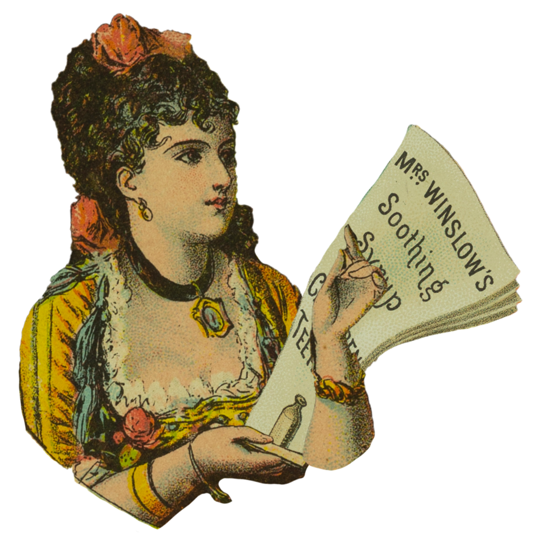 Woman Reading Paper